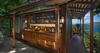 Die romantischsten Ferienhäuser in St. John für Paare, eingebettet in die Bäume