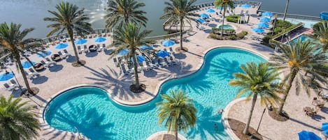 Außenpool, beheizter Pool