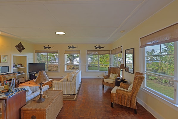 Smart TV, video games, Netflix, DVD player