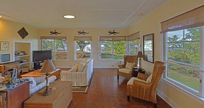 Ocean Frt.-Best Hilo Swim Lagoons, Turtles @ Richardsons Beach