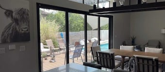 Modern 5BR Oasis | 2-Home w/ Pool & Hot Tub