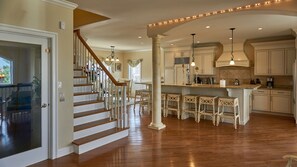 Fridge, microwave, oven, stovetop - Large Luxury Beach Home-8 Bedrooms, 8 Full Baths, Pool, Elevator & Rooftop Deck! (Brigantine)