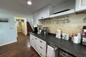 Fridge, microwave, oven, stovetop - Heaven Can't Wait:  ON the BEACH!! Heated pool + hot tub, private dock. 7BR/5BA (Stuart)