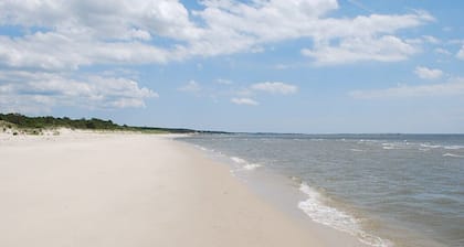Retraite familiale avec piscine creusée sur la baie de Chesapeake et grand golf