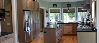 Retraite familiale avec piscine creusée sur la baie de Chesapeake et grand golf