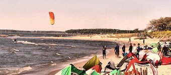 Famiglia ritiro con piscina interrata sulla baia di Chesapeake e grande golf