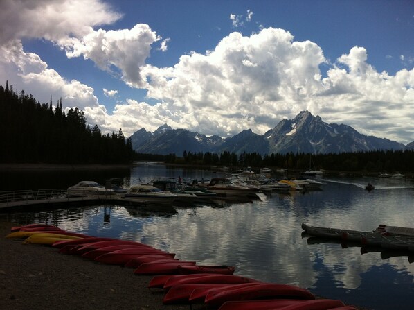 Outdoor pool, a heated pool - Jackson Hole Teton Village Condo Sleeps 6 Pool and Hot Tub access. (Teton Village)