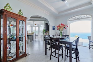 Dining - Stunning Villa in Cap Estate -Breathtaking views - maid service, unforgettable. (Cap Estate)