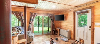 Animaux acceptés, quartier calme, confortable cabine de niveau inférieur