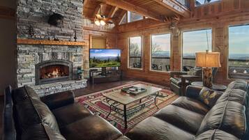 Smart-TV, peis, Netflix og DVD-spiller