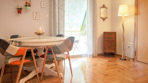 Apartment, 2 Bedrooms | Living area | Flat-screen TV - Cosy & Bright 2 Bedroom Apartment in Koukaki (Athens)
