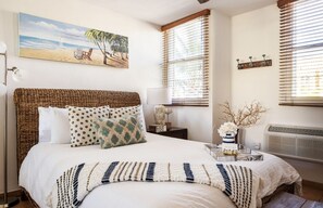 2 bedrooms, in-room safe, iron/ironing board, travel crib