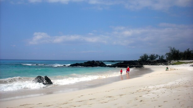 A beach with clear skies, calm waters, and rocky outcrops. - Wir sprechen Deutsch. Lovely studio with kitchenette, spacious lanai,TV and WiFi (Kailua Kona)