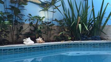 Una piscina climatizada