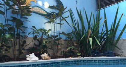 12 steps to Beach, Private pool, Best location, Tank and Plant, WF high. 6 max.