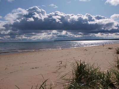 BEST LOCATION borders Whitefish Dunes St Park with the Best Sand Beach!