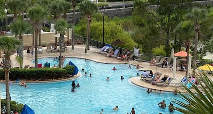 6/4 Home Pool/Spa Close to Disney, Free Water Park Use, Game RMThemed, WIFI BBQ