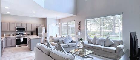 TV, video games, DVD player, table football