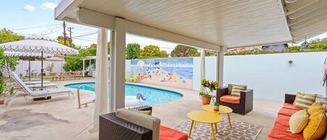 Una piscina climatizada