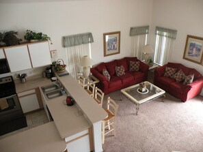 Smart TV, DVD player, ping pong, books