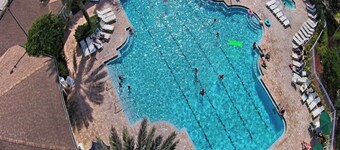 Luxury Condo Steps to Disney, Gated Resort Perfect Location, Free WIFI & Parking