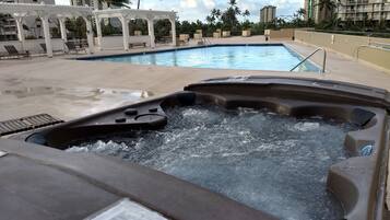 Ulkouima-allas, lämmitetty uima-allas