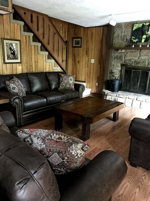 TV, fireplace, table tennis - Near Ski Lodge / Hot Tub/ wifi/ pool table & Ping Pong / Fireplace (Gatlinburg)