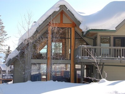 Ski in/out, Luxury with Amazing Views, Open Concept, 29 ft Ceilings, Airy!