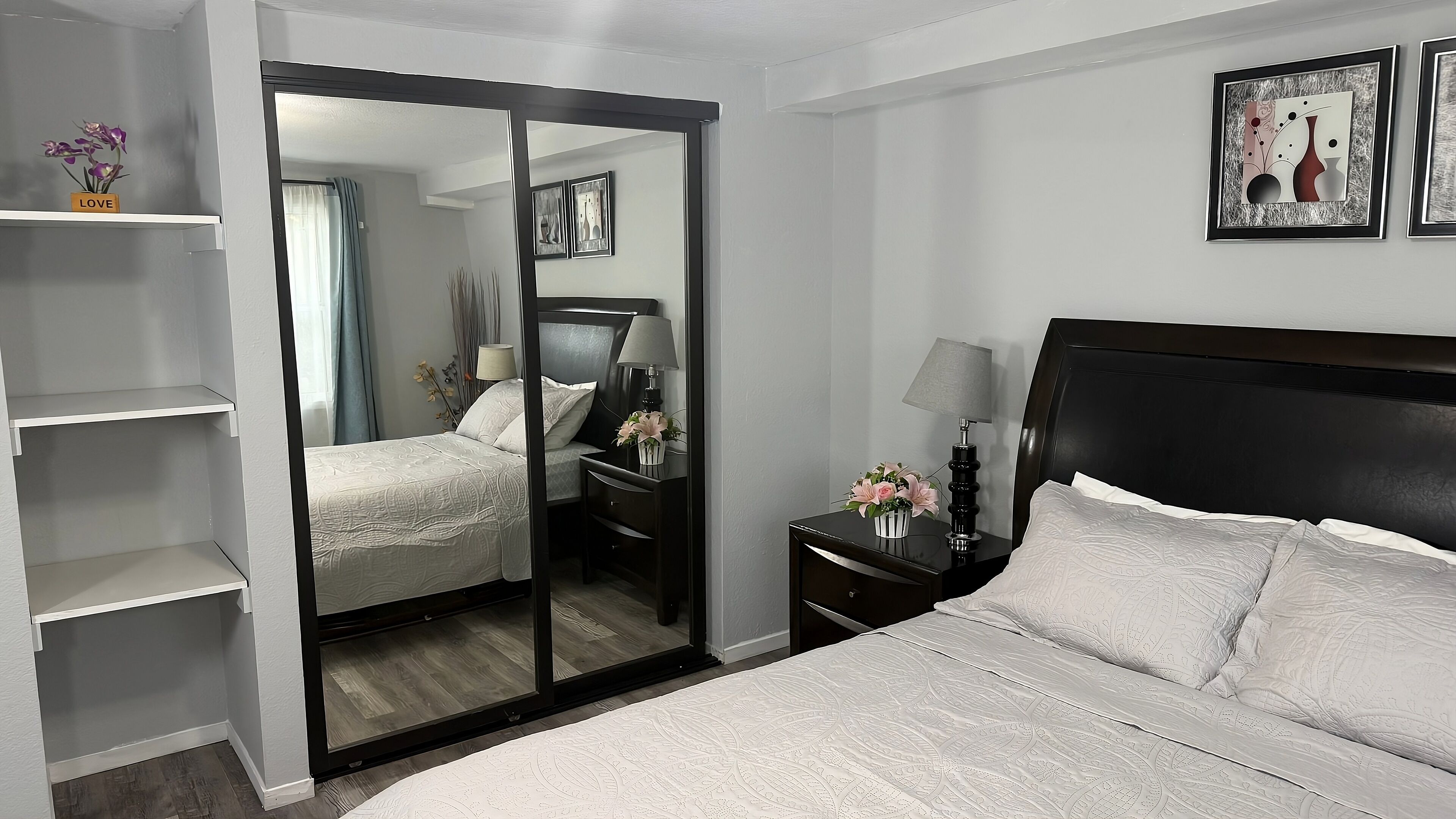 2 bedrooms, desk, iron/ironing board, free WiFi