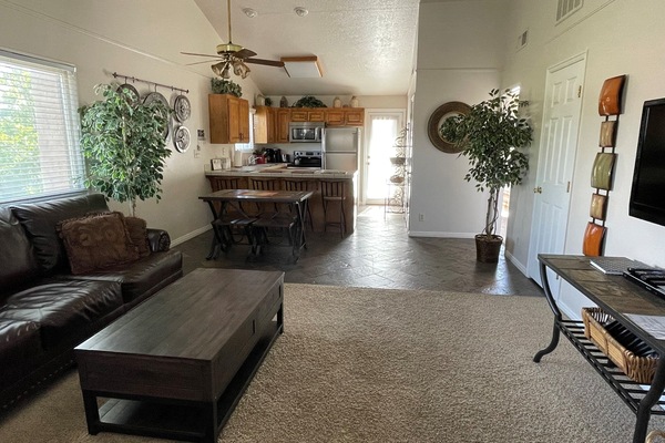 view from family room