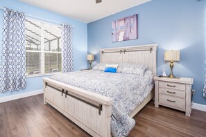 7 soverom, strykejern/-brett, reiseseng for barn og wi-fi (inkludert)