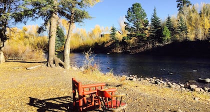 Private Cabin on the Conejos River, Pet Friendly, Sleeps 5
