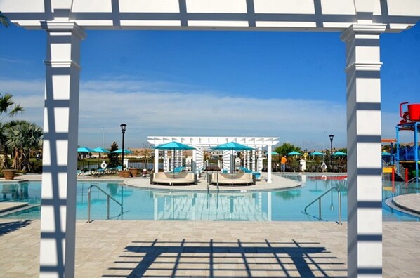 Opvarmet pool