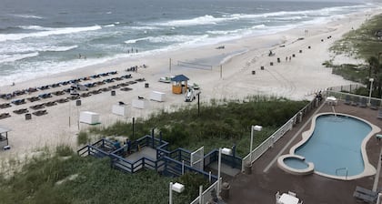 "Awesomeness at its best" Beach Front 5th Floor Condo. (FREE-Beach-Service)