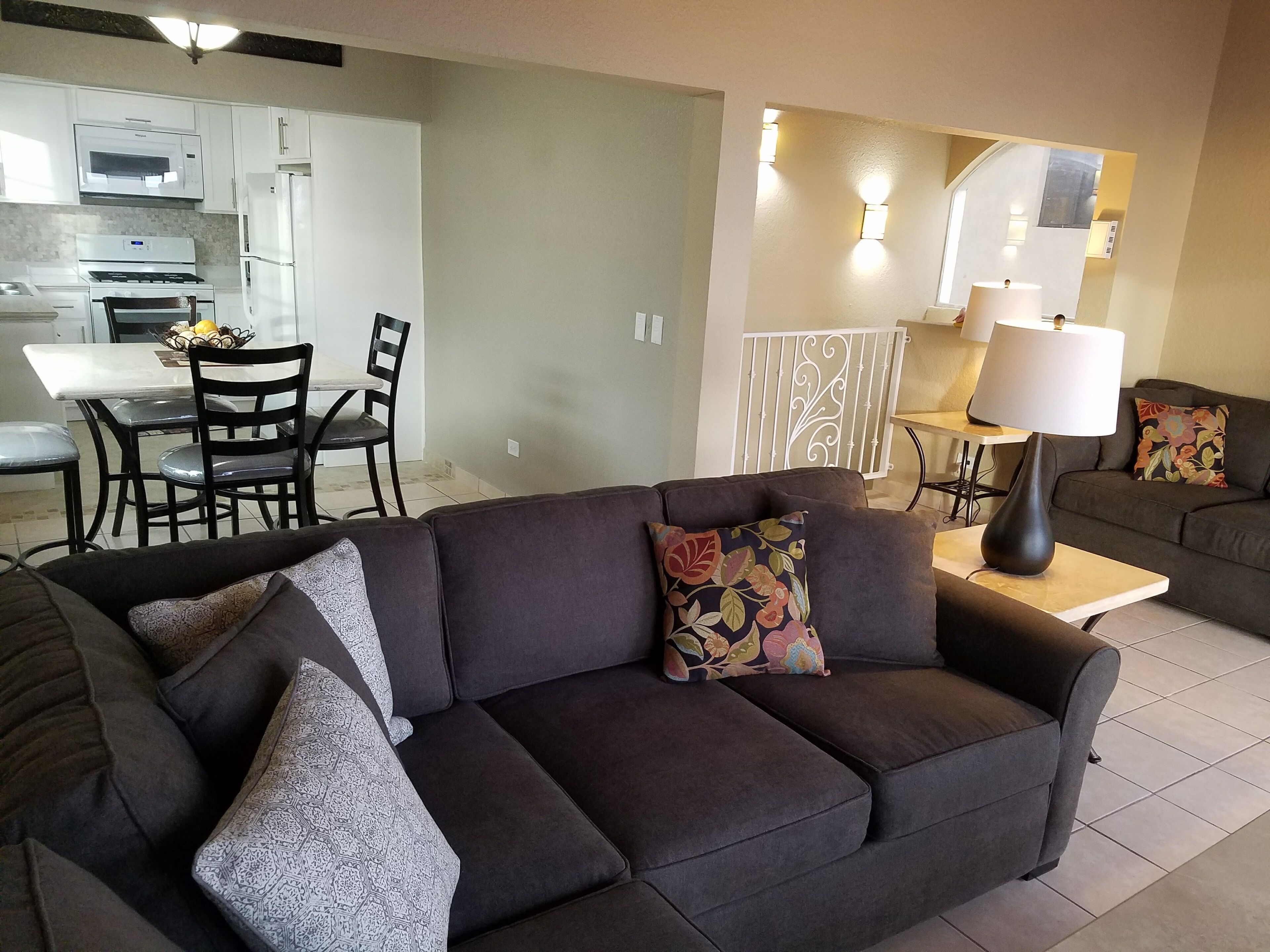 TV, fireplace, DVD player