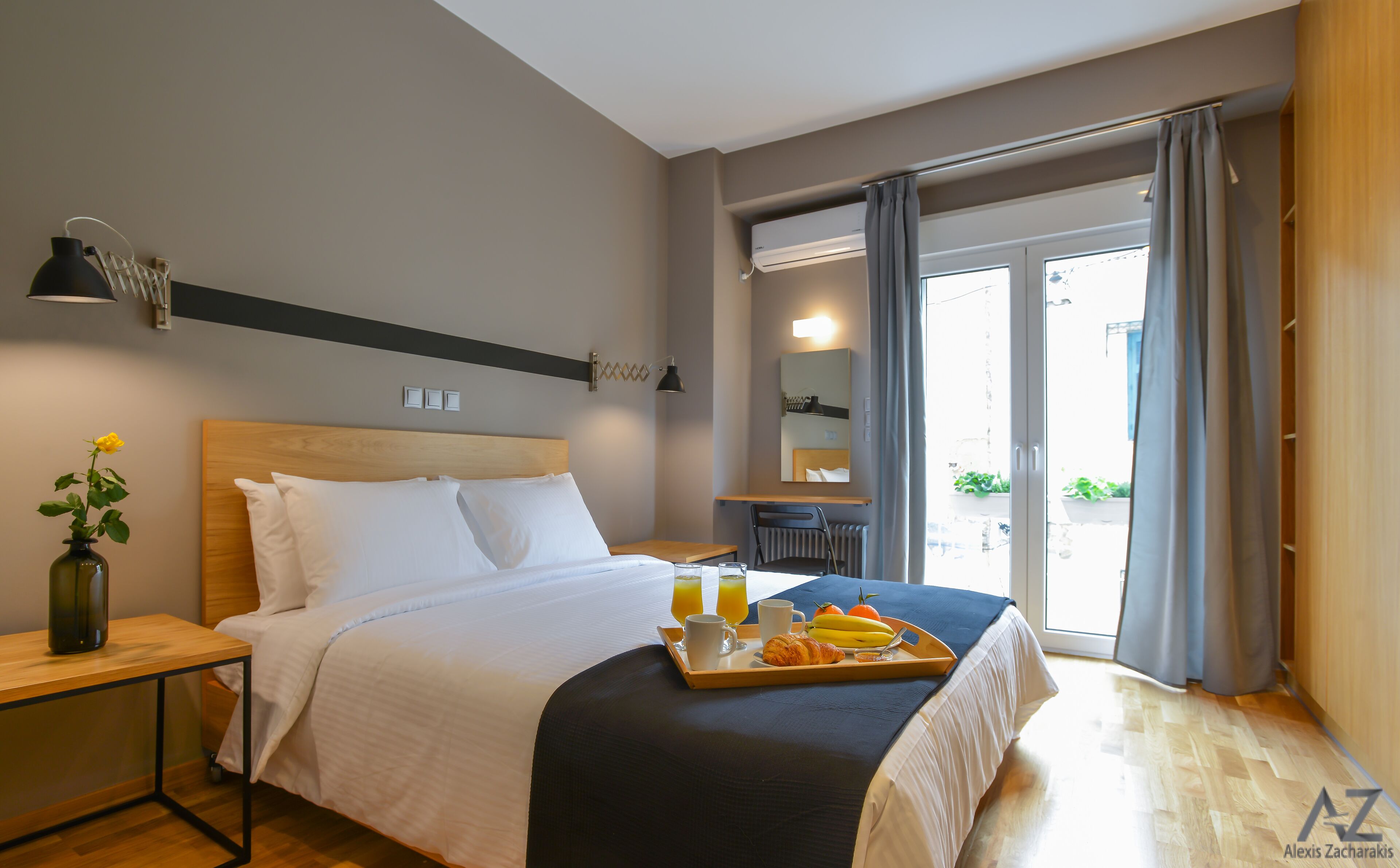 2 Schlafzimmer, Schreibtisch, schallisolierte Zimmer