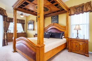 6 bedrooms, in-room safe, iron/ironing board, travel cot