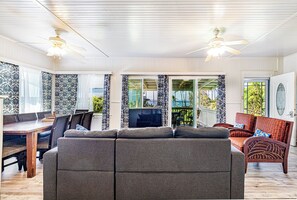 Smart TV, Netflix, books, streaming services