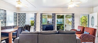 Best Hilo Location @ Richardsons Beach Park, Swimming, Snorkeling Sleeps 8-Save$