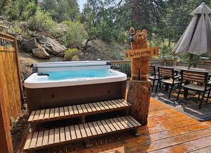 Baignoire à remous extérieure