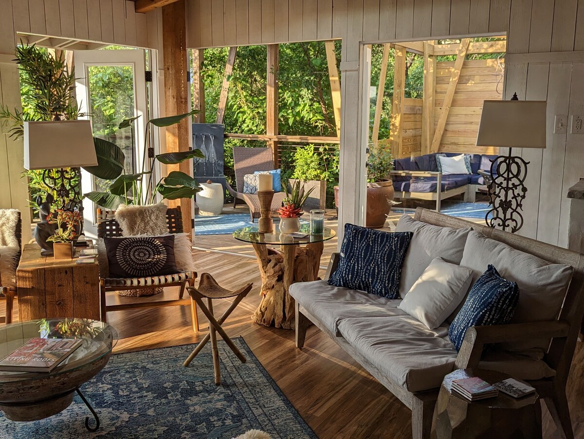 Photo 200 of Glass Treehouse WINTER EXOTIC--KAYAK-SUP/Bike/Hike/POOL-LAKE-RIVER-GARDENS-FOOD