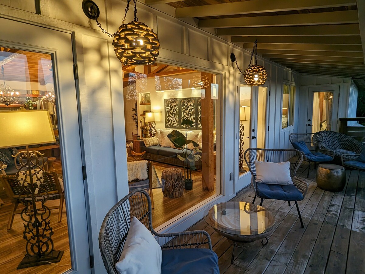 Photo 66 of Glass Treehouse WINTER EXOTIC--KAYAK-SUP/Bike/Hike/POOL-LAKE-RIVER-GARDENS-FOOD