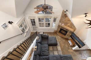 TV, fireplace, foosball - The Victorian: Pet-Friendly, Walk to Main & Gondola, Hot Tub, Shuttle (Breckenridge)