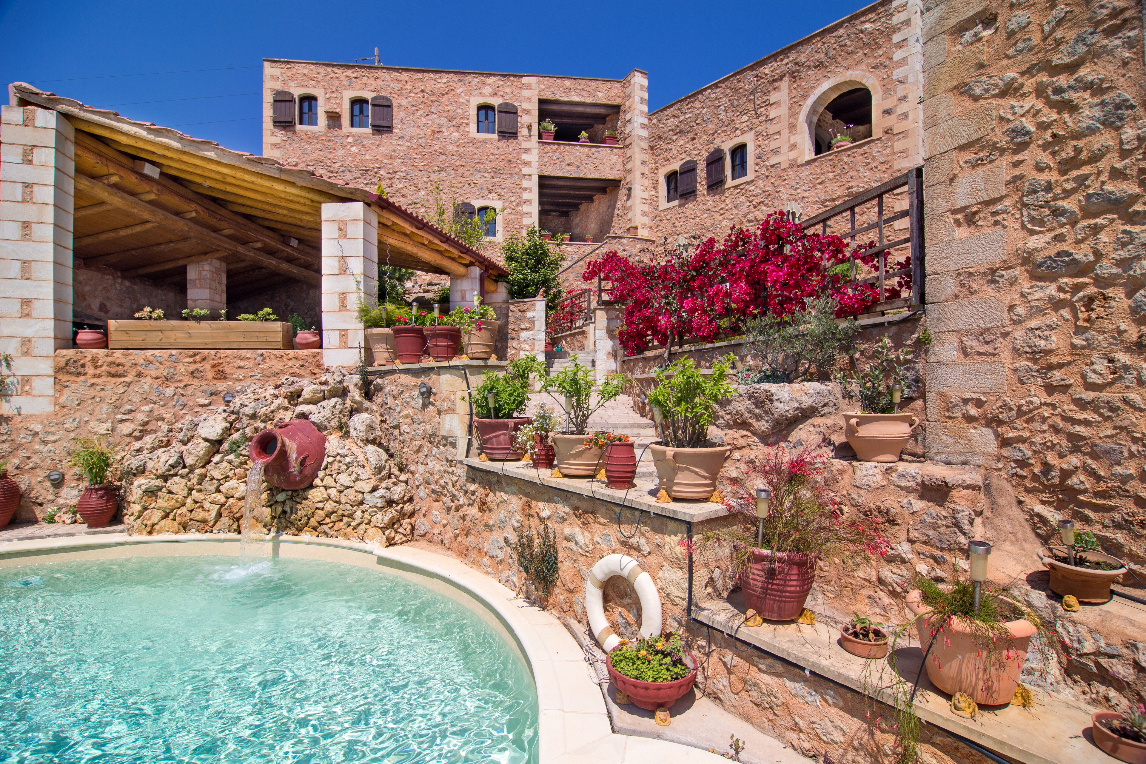Indoor pool, a heated pool