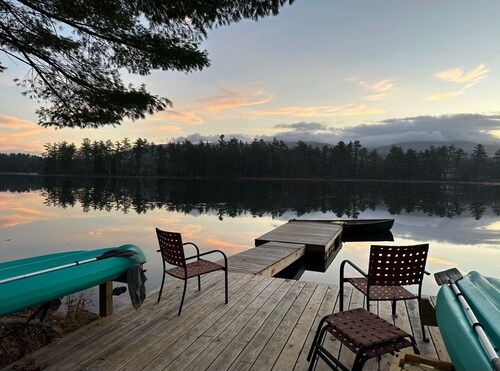 Custom house overlooking Berry Pond