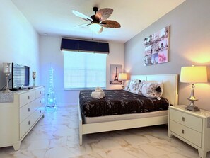 5 bedrooms, WiFi, bed sheets