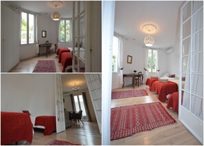 5 Schlafzimmer, Zimmersafe, Schreibtisch, Bügeleisen/Bügelbrett