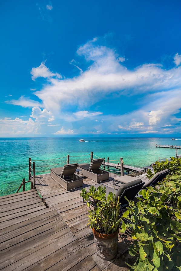 Terrace/patio - Eden Oceanfront Villa Luxury, Serenity, and Unmatched Views (San Miguel de Cozumel)