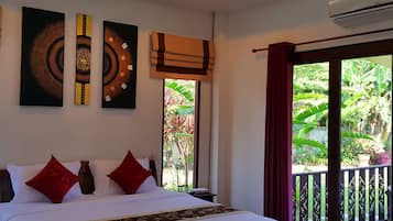 4 dormitorios, tabla de planchar con plancha, Internet y ropa de cama