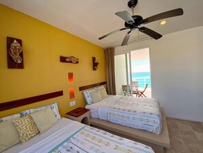3 bedrooms, Egyptian cotton sheets, in-room safe, travel crib